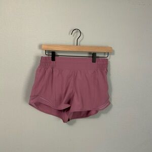 Lululemon Mauve Hotty Hot Shorts